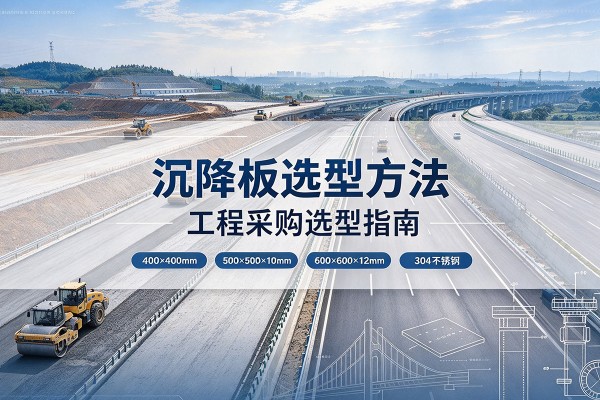 横州沉降板选择方法