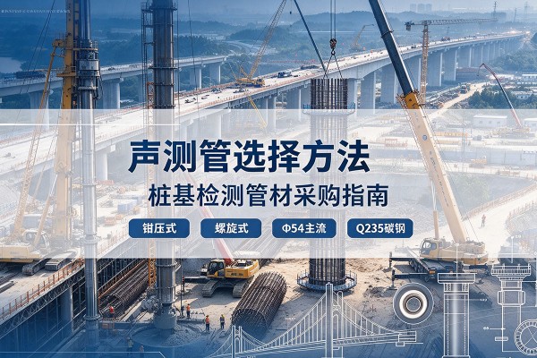 横州声测管选型标准